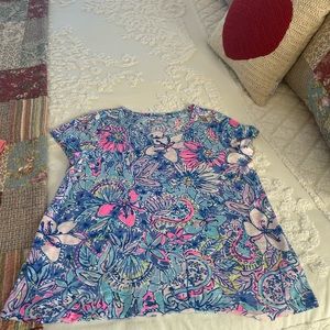 Lilly Pulitzer Short Sleeve Top Xl